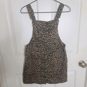Overall Cheetah Dress